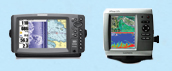 Combined GPS-fishfinder